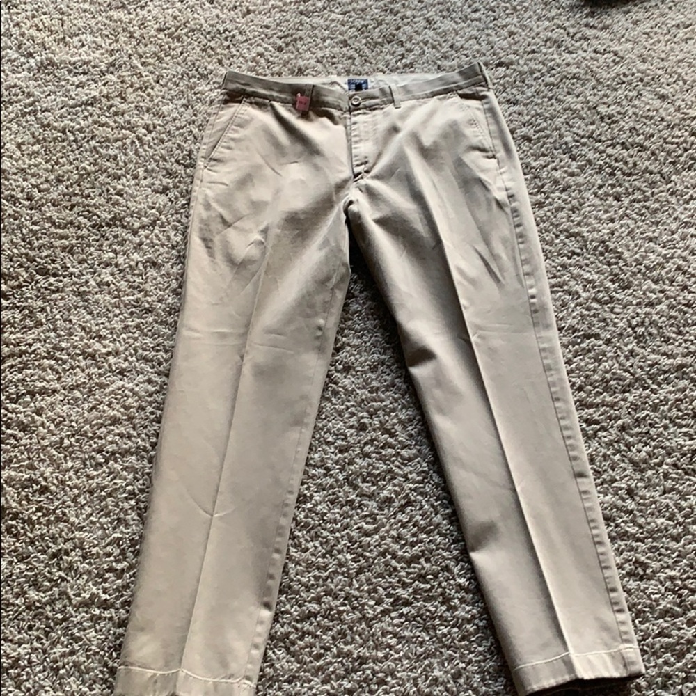 J Crew khaki slacks 36x32